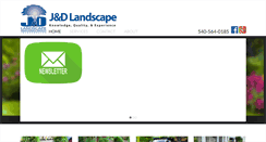 Desktop Screenshot of janddlandscape.com